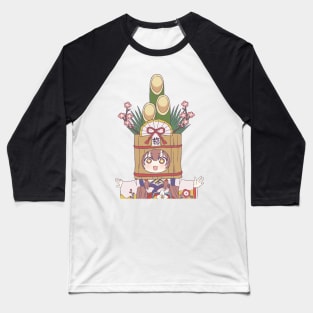 Inugami Korone Chibi Baseball T-Shirt